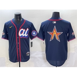 Men American League Houston Astros Team Big Logo Navy 2025 All Star Edition Limited Stitched Baseball Jersey 005 Men American League Houston Astros Team Big Logo Navy 2025 All Star Edition Limited Stitched Baseball Jersey 005
