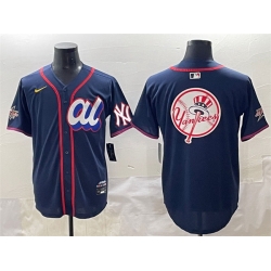 Men American League New York Yankees Team Big Logo Navy 2025 All Star Edition Limited Stitched Baseball Jersey 004 Men American League New York Yankees Team Big Logo Navy 2025 All Star Edition Limited Stitched Baseball Jersey 004