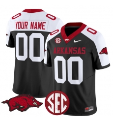 Men Women Youth Arkansas Razorbacks Vapor Limited Custom Jersey All Stitched Black Aternate Men Women Youth Arkansas Razorbacks Vapor Limited Custom Jersey All Stitched Black Aternate