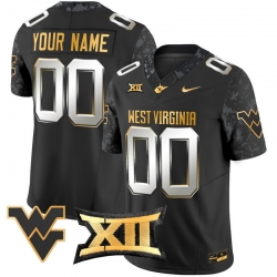 Men Women Youth West Virginia Mountaineers 2024 Gold Vapor Limited Custom Jersey All Stitched Black Limited Men Women Youth West Virginia Mountaineers 2024 Gold Vapor Limited Custom Jersey All Stitched Black Limited