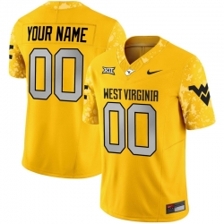 Men Women Youth West Virginia Mountaineers 2024 Vapor Limited Custom Jersey V2 All Stitched Gold Men Women Youth West Virginia Mountaineers 2024 Vapor Limited Custom Jersey V2 All Stitched Gold