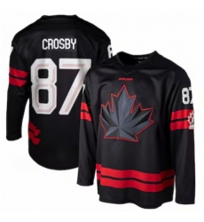 Mens Sidney Crosby #87 Black Hockey Canada 2026 Replica Jersey Mens Sidney Crosby #87 Black Hockey Canada 2026 Replica Jersey