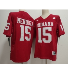 Men Indiana Hoosiers  15 Fernando Mendoza Red 2026 Stitched Basketball Jersey