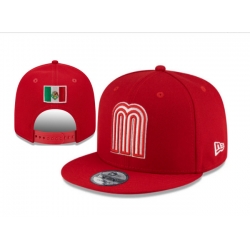 Mexico Baseball Snapback Cap 023