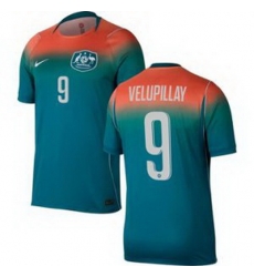 Men 9 Australia Nishan Velupillay Replica Jersey World Cup  2