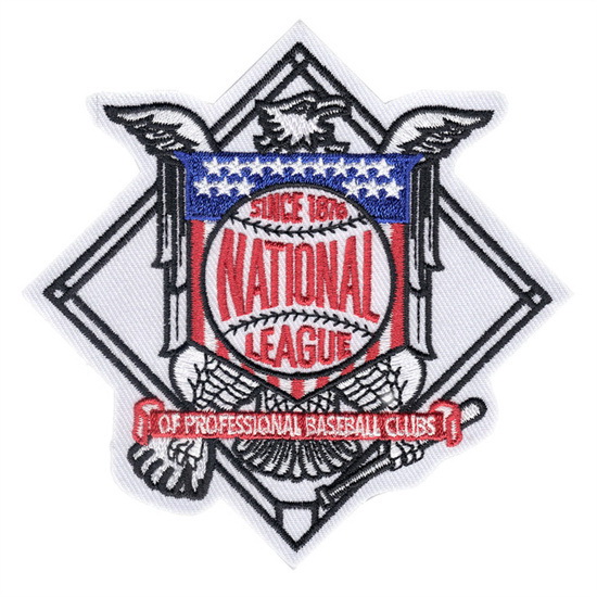 Men MLB Baseball National League Logo Since 1876 Jersey Patch Biaog