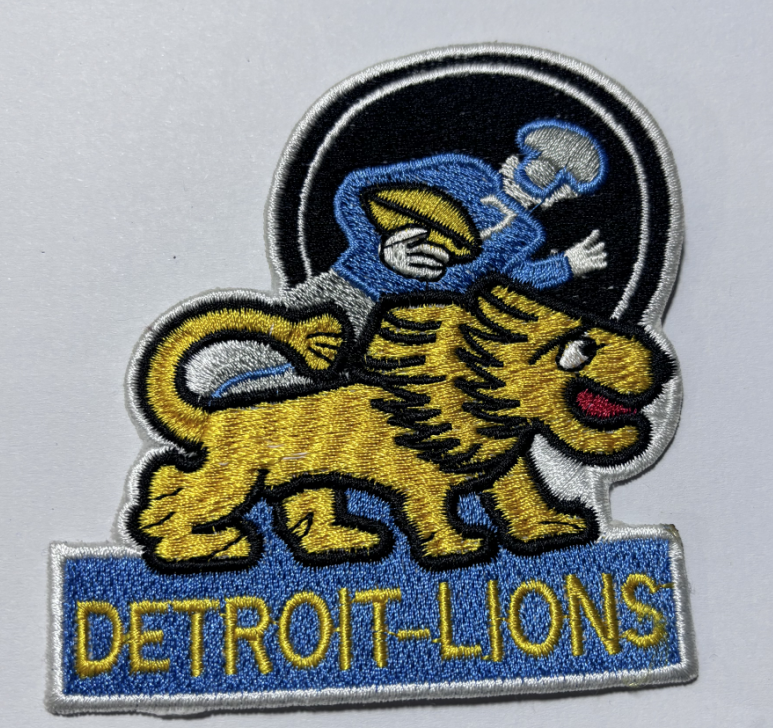 Lions Logo Patch Biaog