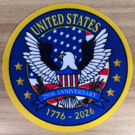 Men New Orleans Saints United States 1776 2026 250 Anniversary Patch Biaog